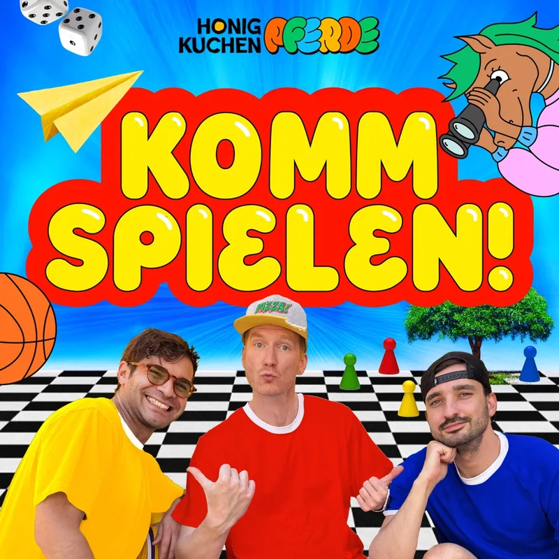 Albumcover „Komm spielen!“